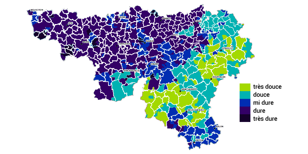 Test de qualité de l'eau en Belgique